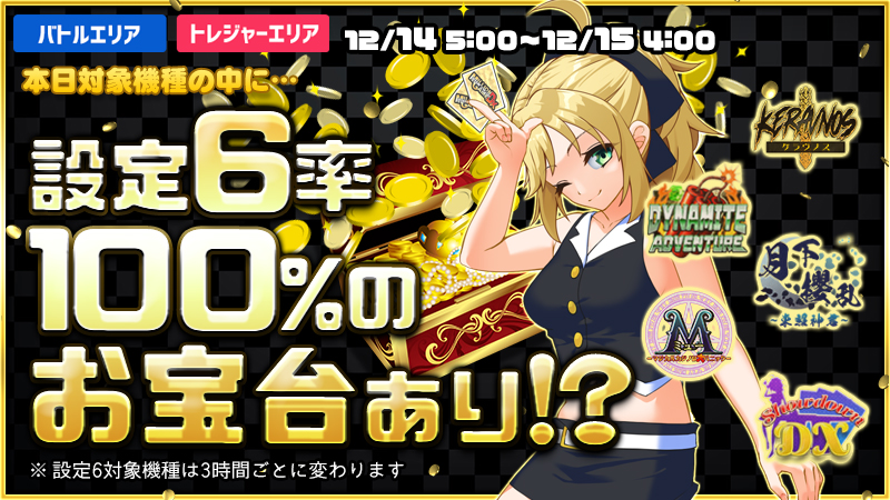 【激熱】お宝台を見つけ出し大勝利を掴み取れ！